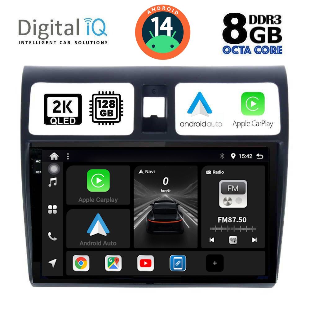 Βλησαρούλης Car Center - DIGITAL IQ BXF 11684_CPAA (10inc) MULTIMEDIA TABLET for SUZUKI SWIFT mod. 2005-2011