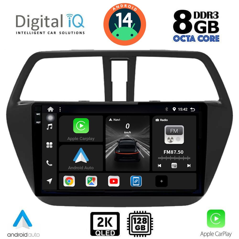 Βλησαρούλης Car Center - DIGITAL IQ BXF 11689_CPAA (9inc) MULTIMEDIA TABLET for SUZUKI Sx4 SCROSS mod. 2014>
