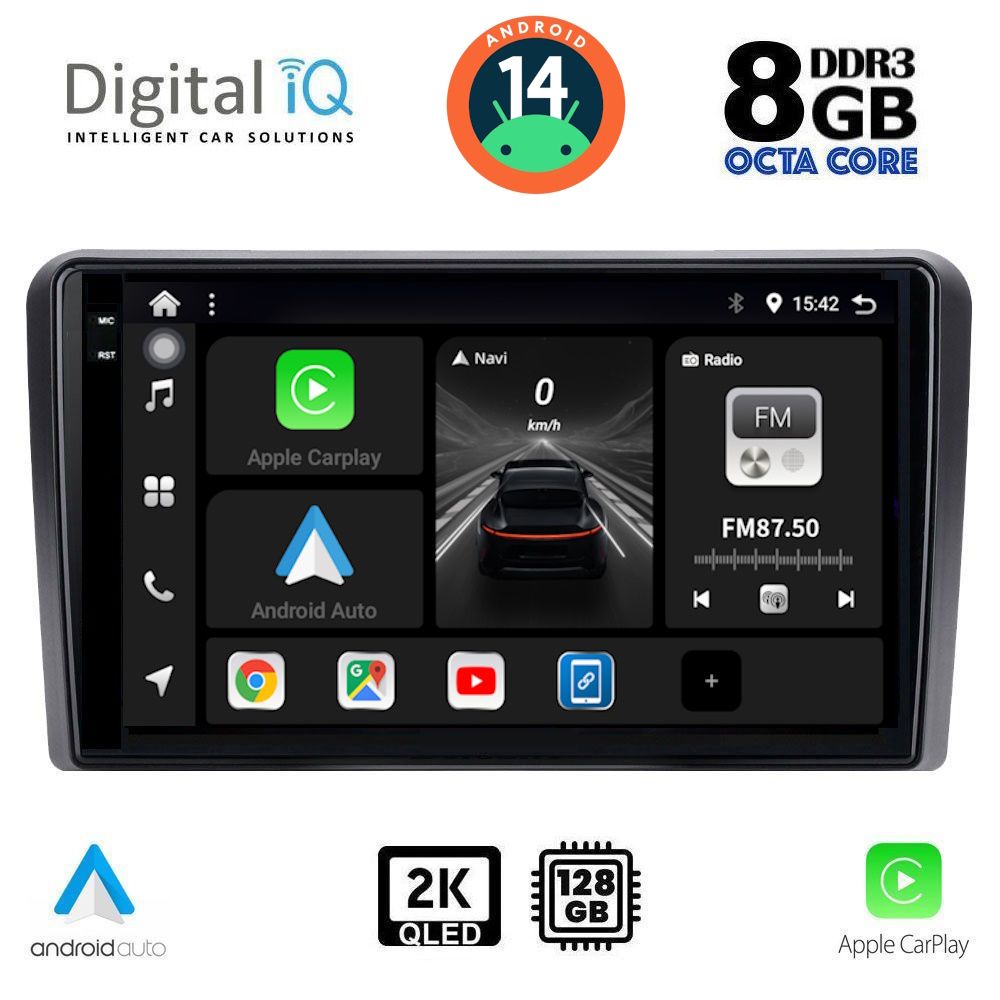 Βλησαρούλης Car Center - DIGITAL IQ BXF 11695_CPAA (9inc) MULTIMEDIA TABLET for για SUZUKI VITARA mod. 2000-2005