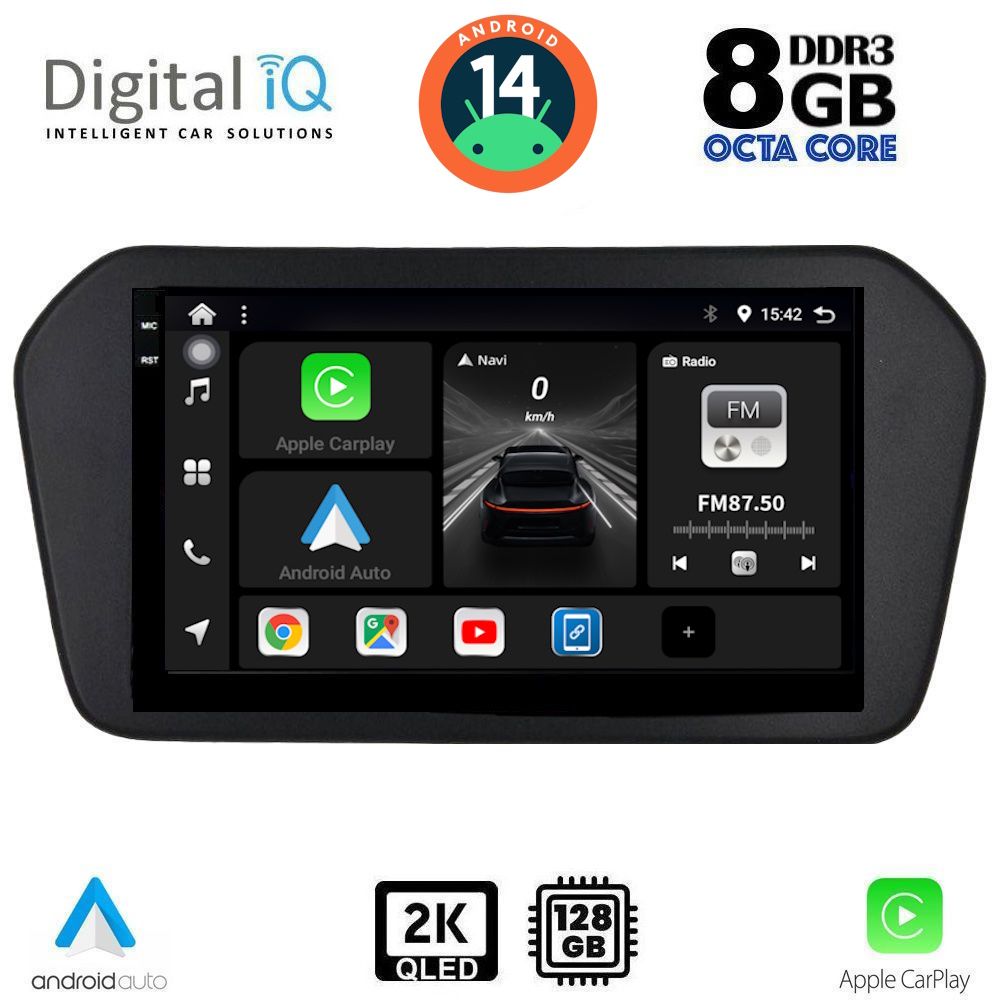 Βλησαρούλης Car Center - DIGITAL IQ BXF 11698_CPAA (9inc) MULTIMEDIA TABLET for SUZUKI VITARA mod. 2022>