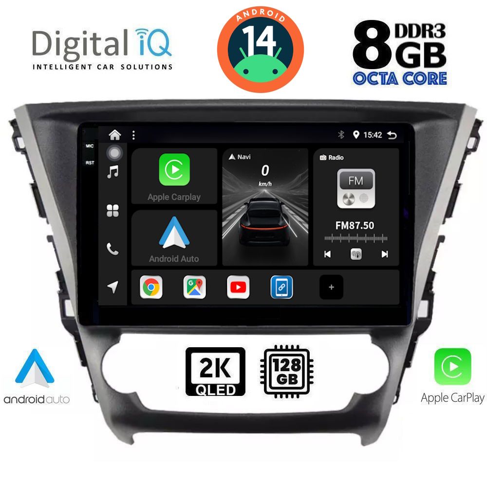Βλησαρούλης Car Center - DIGITAL IQ BXF 11706_CPAA (10inc) MULTIMEDIA TABLET for TOYOTA AVENSIS mod. 2016>