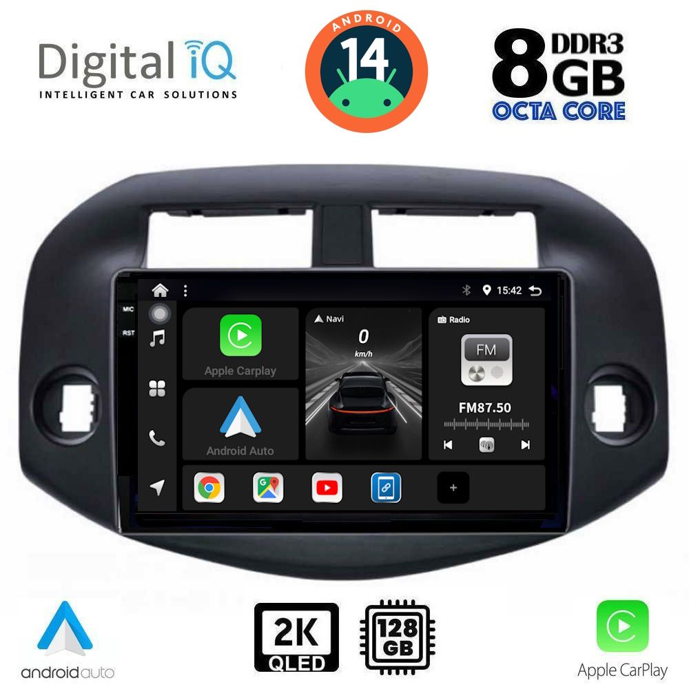 Βλησαρούλης Car Center - DIGITAL IQ BXF 11732_CPAA (10inc) MULTIMEDIA TABLET for TOYOTA RAV 4 mod. 2006-2012