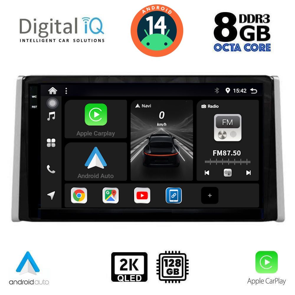 Βλησαρούλης Car Center - DIGITAL IQ BXF 11734_CPAA (10inc) MULTIMEDIA TABLET for TOYOTA RAV 4 mod. 2019>