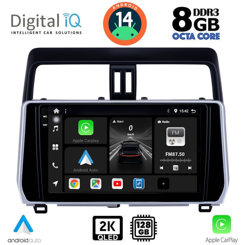 Βλησαρούλης Car Center - DIGITAL IQ BXF 11739_CPAA (10inc) MULTIMEDIA TABLET for TOYOTA LAND CRUISER mod. 2019>