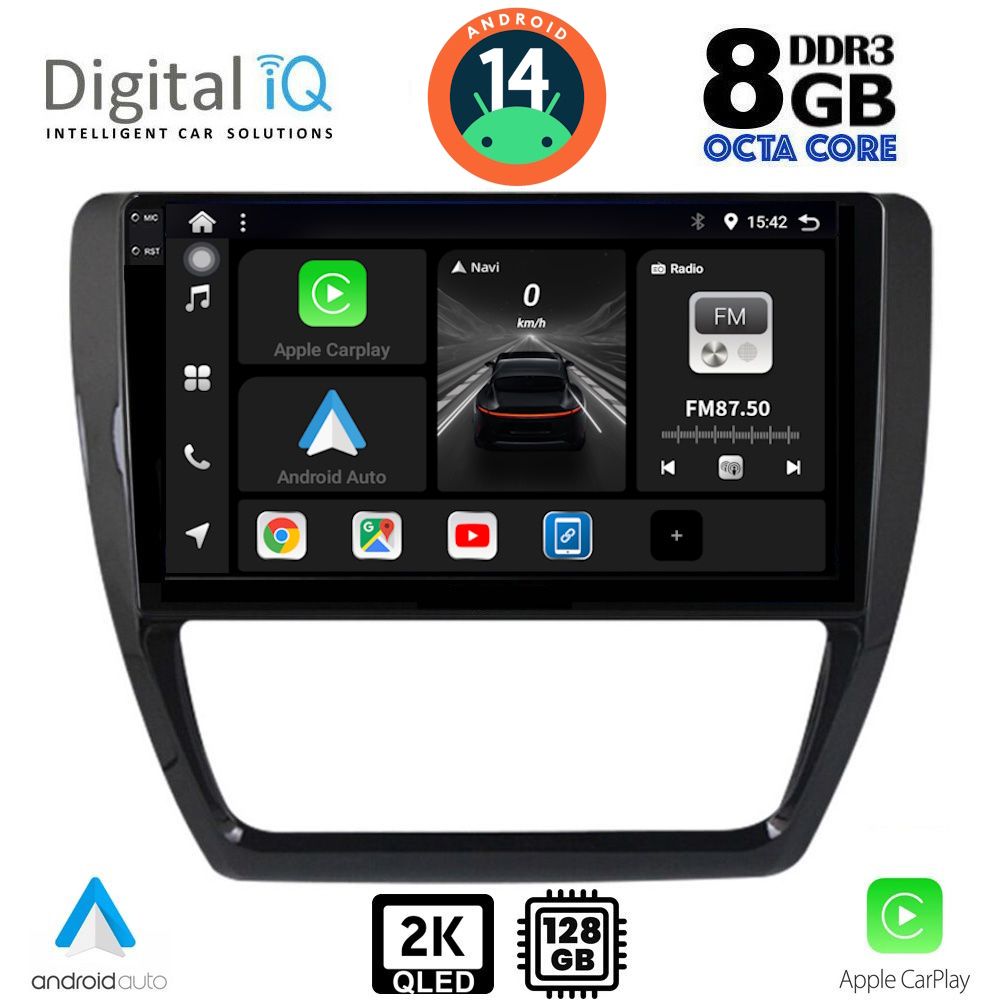 Βλησαρούλης Car Center - DIGITAL IQ BXF 11741_CPAA (10inc) MULTIMEDIA TABLET for VW JETTA mod. 2010-2016