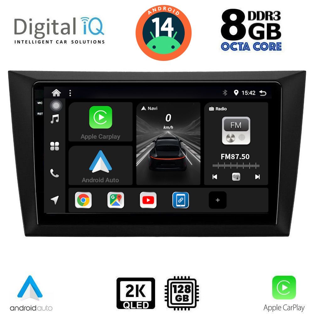 Βλησαρούλης Car Center - DIGITAL IQ BXF 11746_CPAA  (9inc) MULTIMEDIA TABLET for GOLF 6 mod. 2009-2012