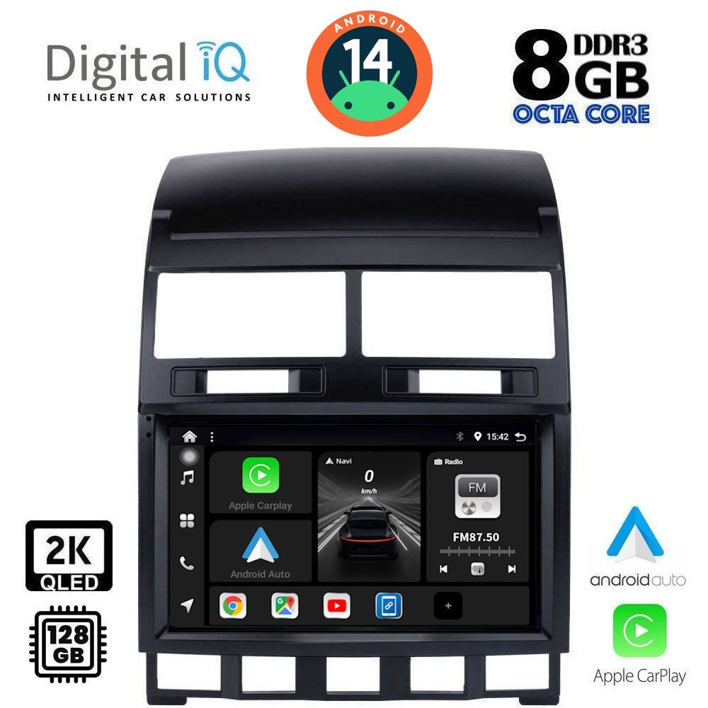 Βλησαρούλης Car Center - DIGITAL IQ BXF 11765_CPAA (9inc) MULTIMEDIA TABLET for VW TOUAREG mod. 2003-2011