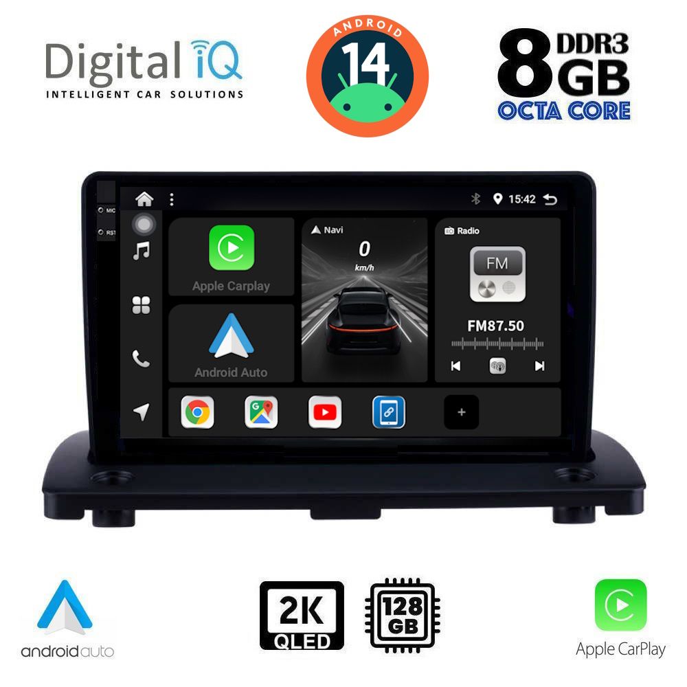Βλησαρούλης Car Center - DIGITAL IQ BXF 11789_CPAA (9inc) MULTIMEDIA TABLET for VOLVO XC90 mod. 2002-2014