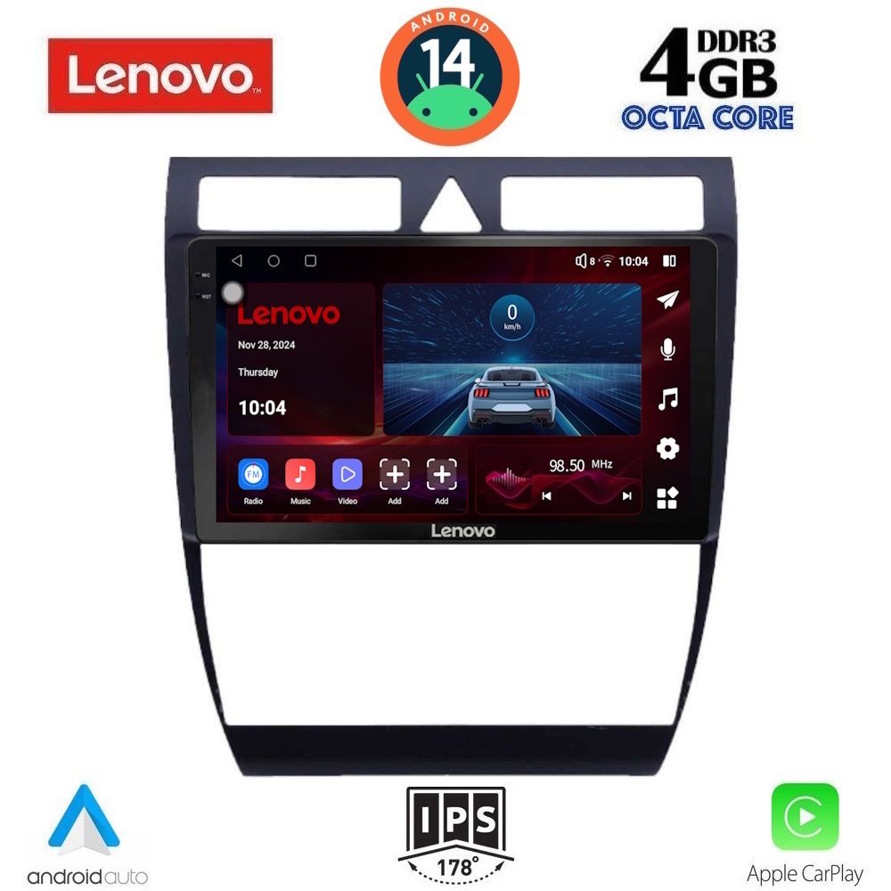 Βλησαρούλης Car Center - LENOVO SSV 8006_CPA (9inc) MULTIMEDIA TABLET for AUDI A6 mod. 1998-2005