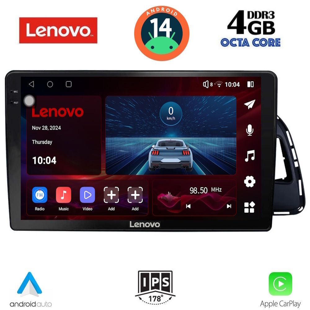 Βλησαρούλης Car Center - LENOVO SSV 8015_CPA (10inc) MULTIMEDIA TABLET for AUDI Q5 mod. 2010-2018