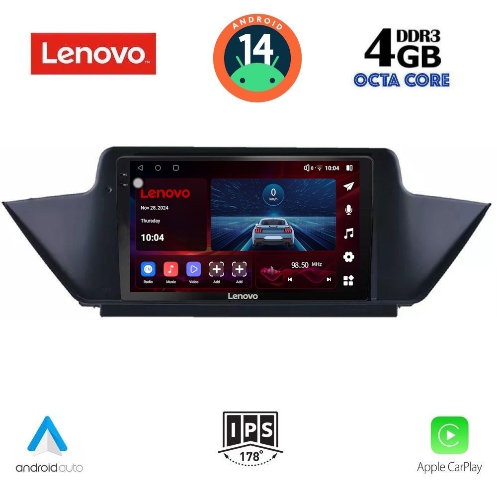 Βλησαρούλης Car Center - LENOVO SSV 8056_CPA (10inc) MULTIMEDIA TABLET for BMW X1 mod. 2009-2015