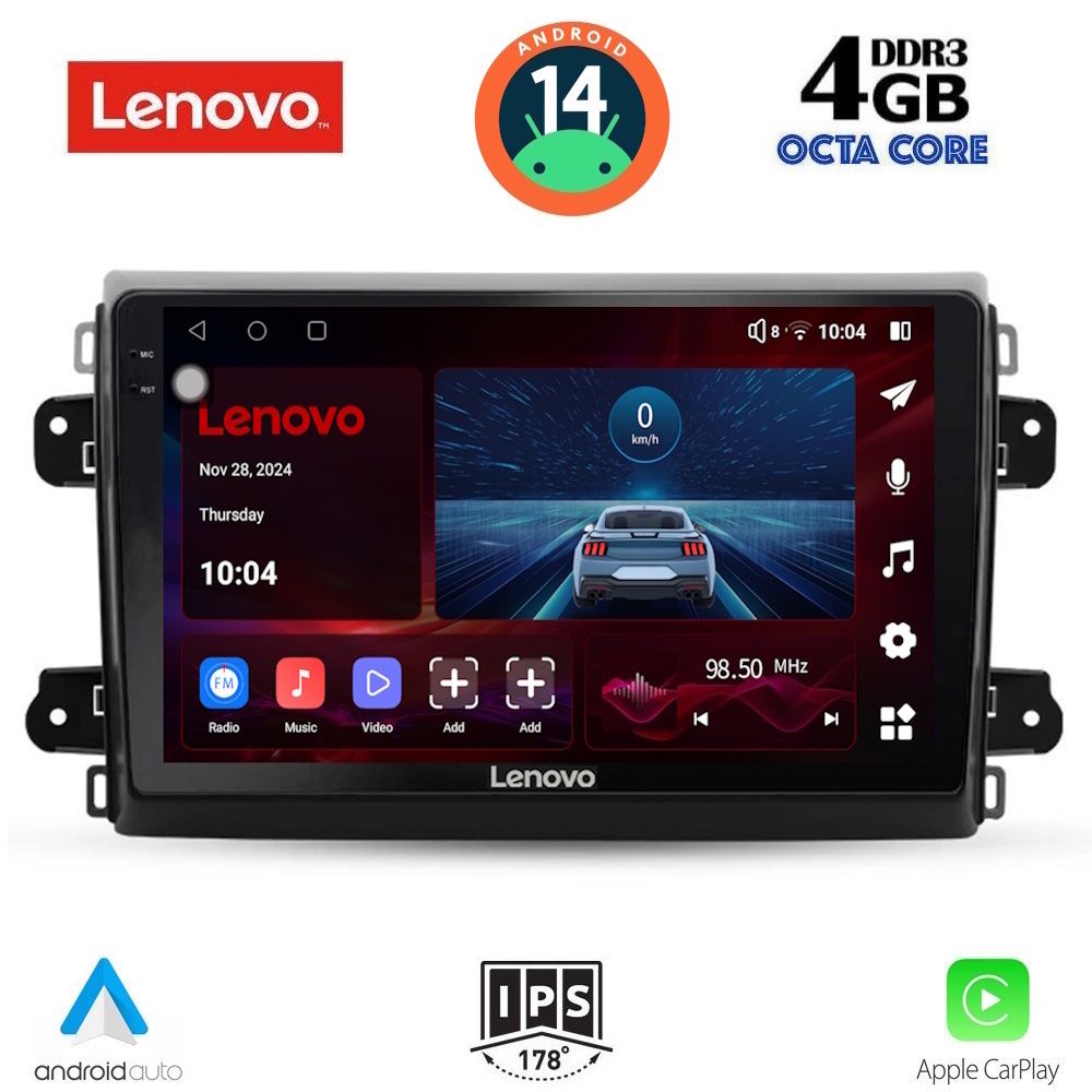 Βλησαρούλης Car Center - LENOVO SSV 8143_CPA (9inc) MULTIMEDIA TABLET for FIAT DUCATO mod. 2021>