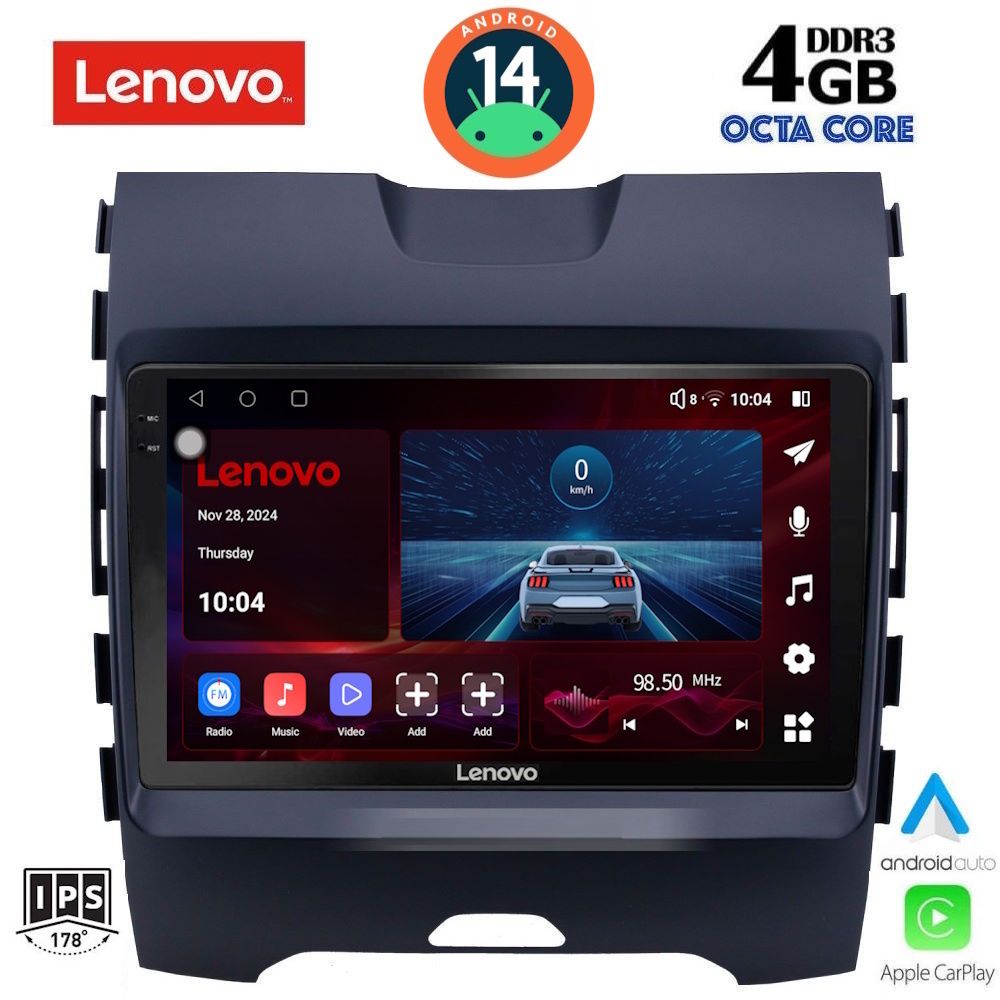 Βλησαρούλης Car Center - LENOVO SSV 8152_CPA (9inc) MULTIMEDIA TABLET for FORD EDGE  mod. 2015>