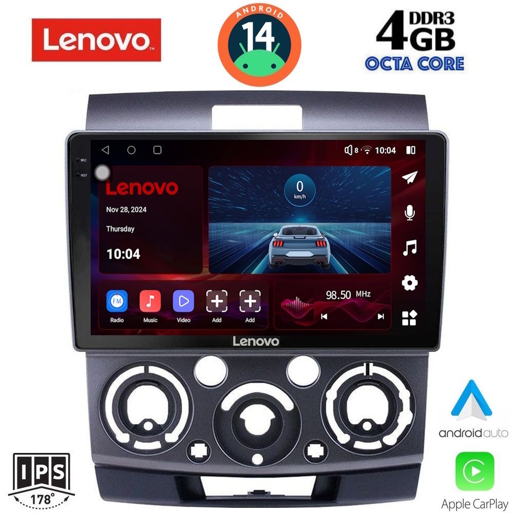 Βλησαρούλης Car Center - LENOVO SSV 8170_CPA (9inc) MULTIMEDIA TABLET for FORD RANGER | MAZDA BT50 mod. 2006-2011