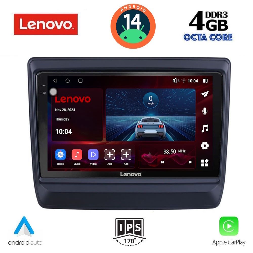 Βλησαρούλης Car Center - LENOVO SSV 8256_CPA (9inc) MULTIMEDIA TABLET for ISUZU DMAX mod. 2020>