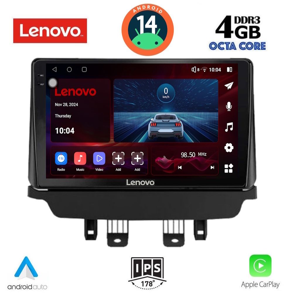 Βλησαρούλης Car Center - LENOVO SSV 8362_CPA (9inc) MULTIMEDIA TABLET for MAZDA 2 mod. 2014>