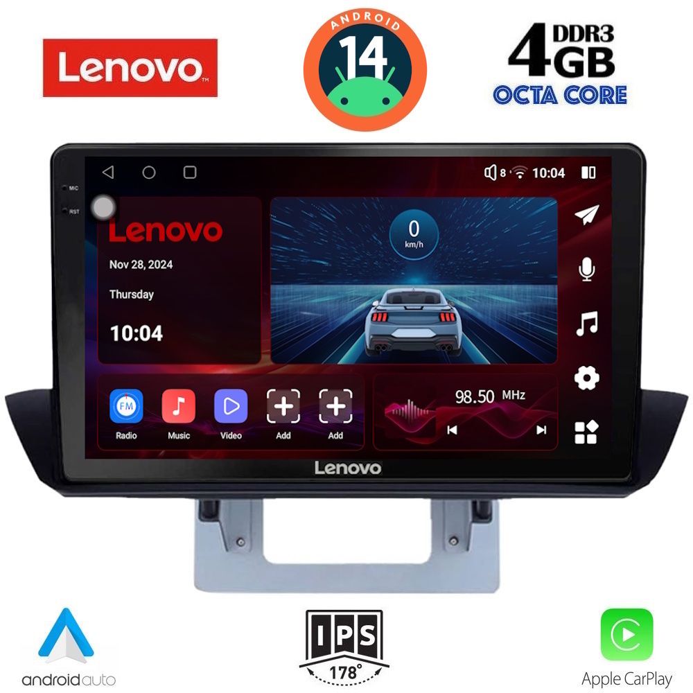 Βλησαρούλης Car Center - LENOVO SSV 8364_CPA DASH (9inc) MULTIMEDIA TABLET for MAZDA BT50 mod. 2012-2019
