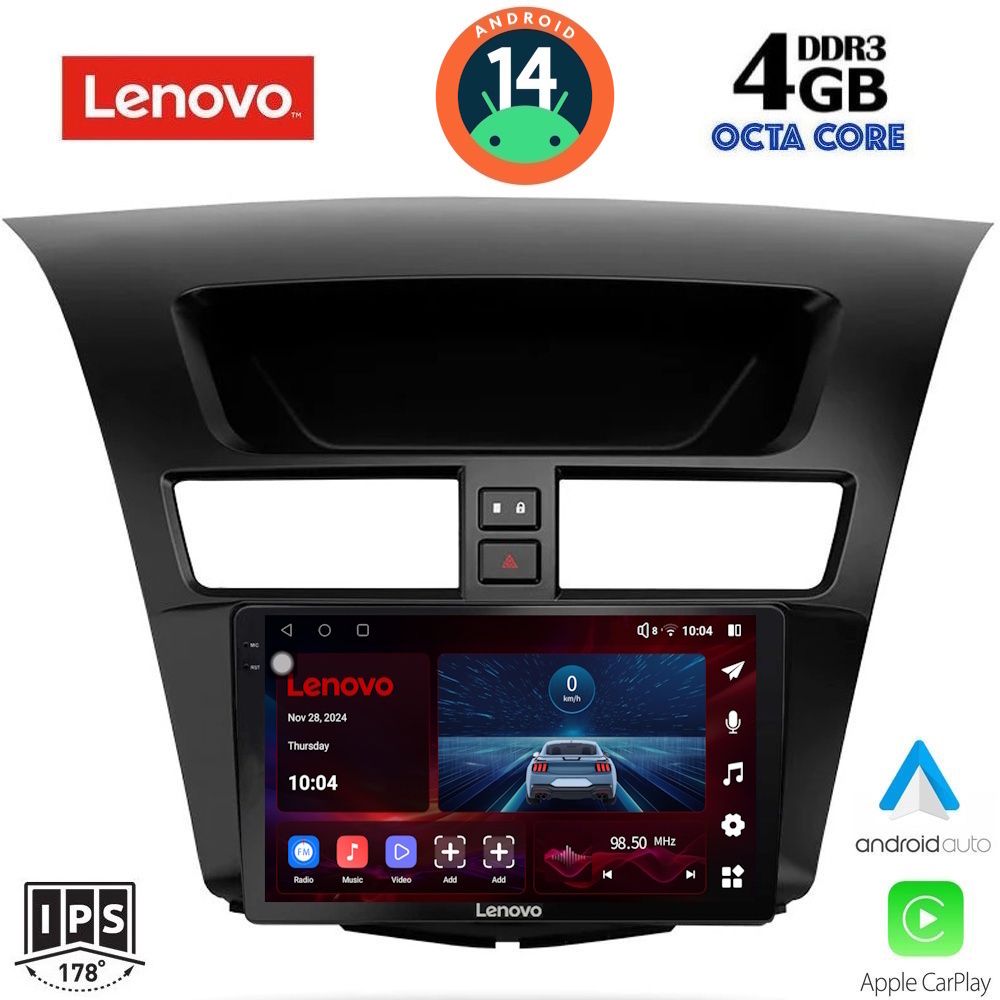 Βλησαρούλης Car Center - LENOVO SSV 8364_CPA (9inc) MULTIMEDIA TABLET for MAZDA BT50 mod. 2012-2019