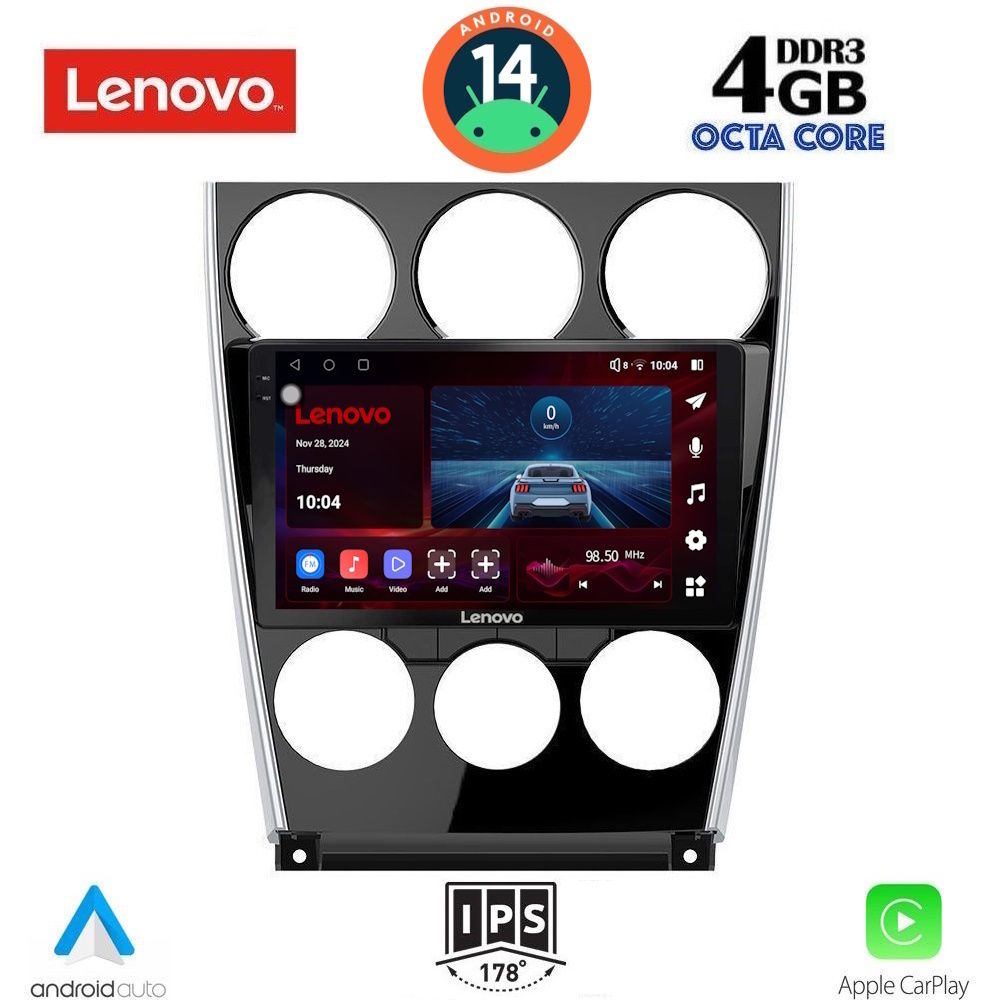 Βλησαρούλης Car Center - LENOVO SSV 8375_CPA (9inc) MULTIMEDIA TABLET for MAZDA 6 (FACELIFT) mod. 2005-2008