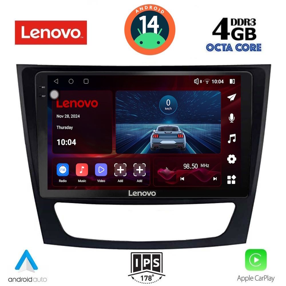Βλησαρούλης Car Center - LENOVO SSV 8408_CPA (9inc) MULTIMEDIA TABLET for MERCEDES E (W211) – CLS (W219) mod. 2003-2009