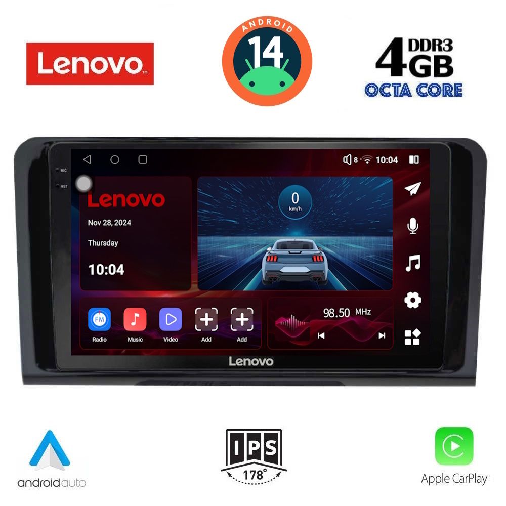 Βλησαρούλης Car Center - LENOVO SSV 8414_CPA (9inc) MULTIMEDIA TABLET for MERCEDES ML (W164) – GL (X164) mod. 2005-2011