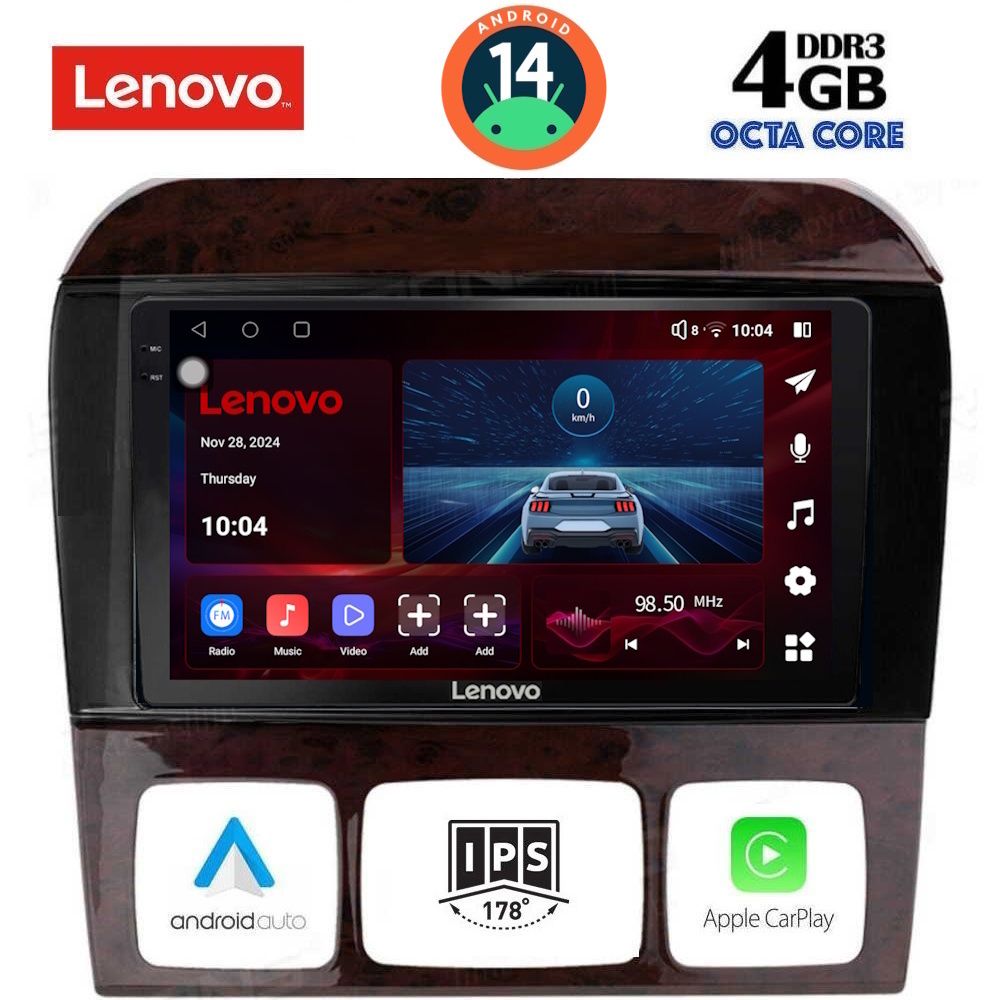 Βλησαρούλης Car Center - LENOVO SSV 8426_CPA (9inc) MULTIMEDIA TABLET for MERCEDES  S  W220  mod. 1998-2005