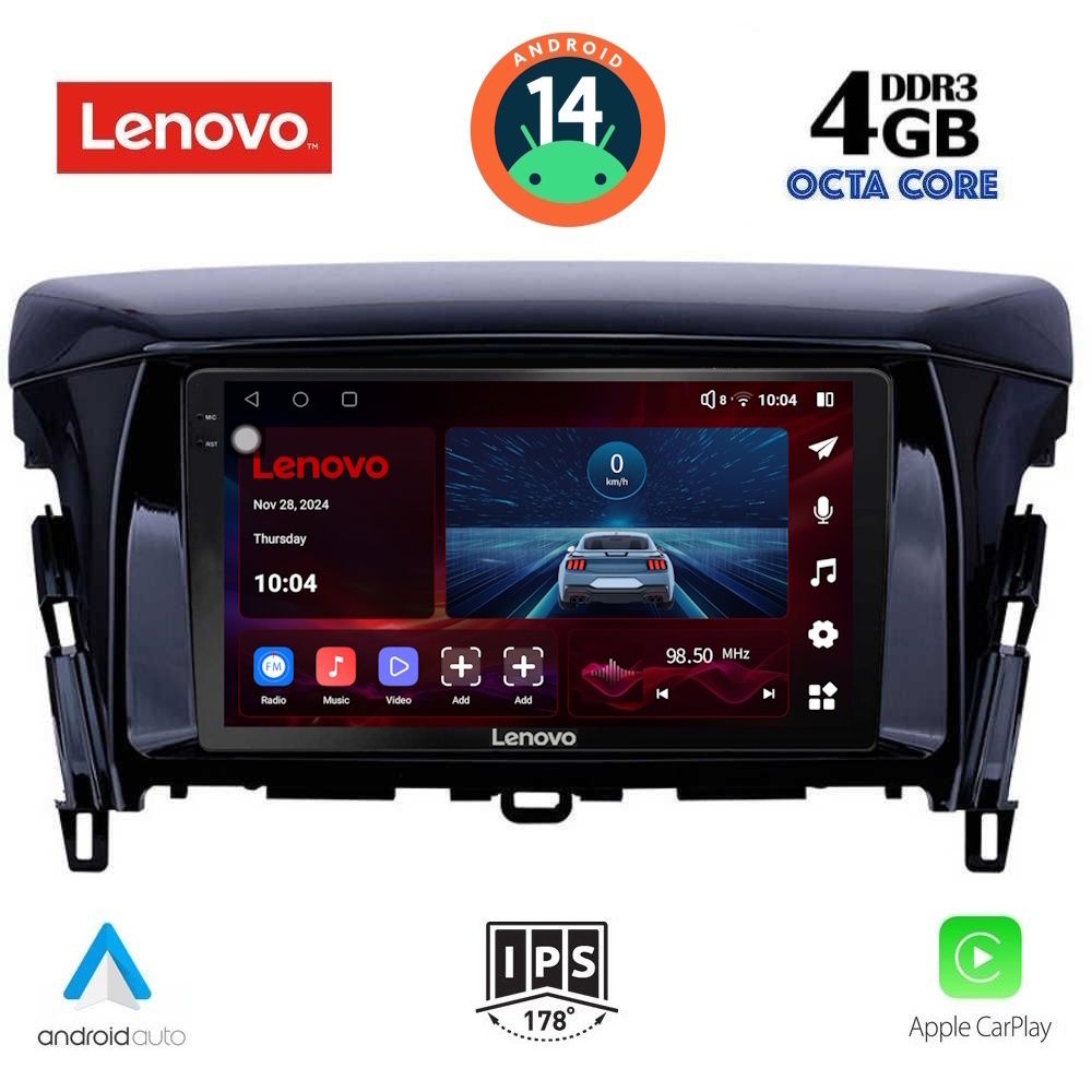 Βλησαρούλης Car Center - LENOVO SSV 8432_CPA (9inc) MULTIMEDIA TABLET for MITSUBISHI ECLIPSE CROSS mod. 2018>