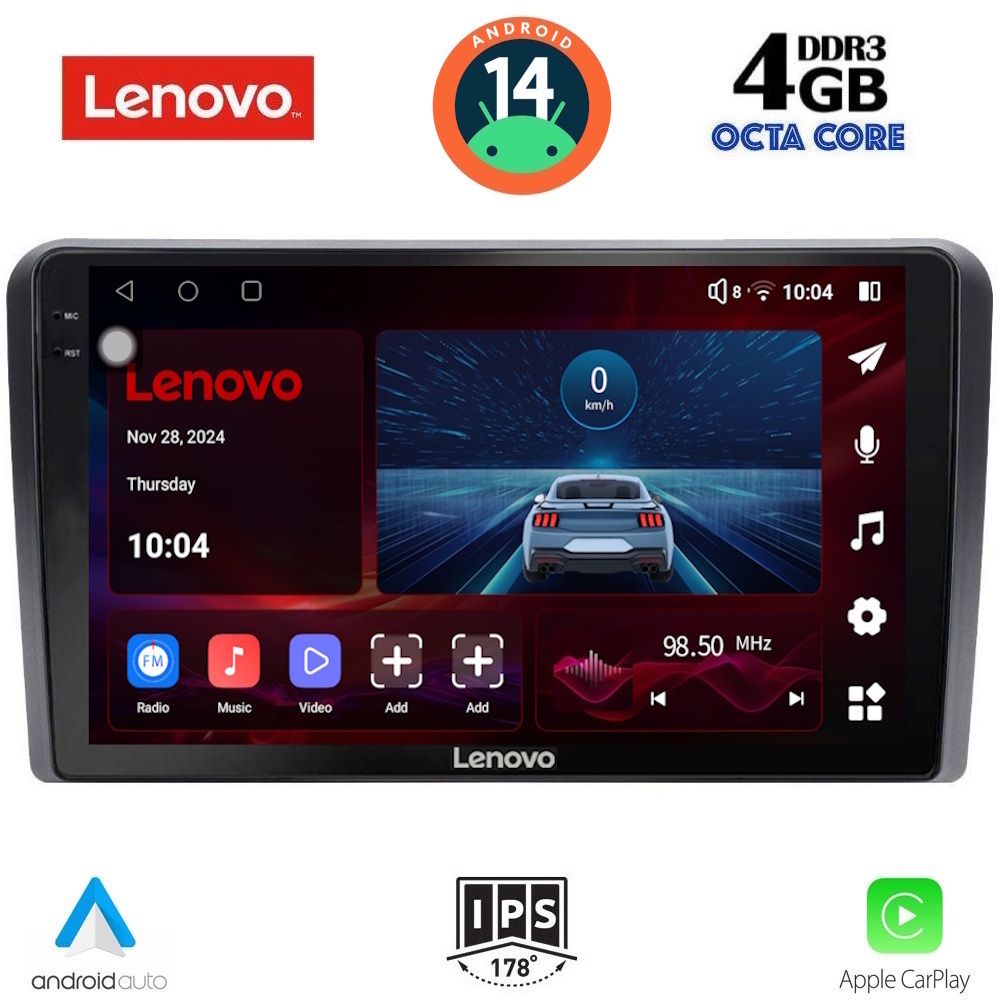 Βλησαρούλης Car Center - LENOVO SSV 8438_CPA (9inc) MULTIMEDIA TABLET for MITSUBISHI L200 mod. 2020>