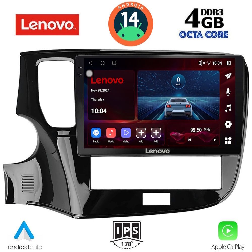 Βλησαρούλης Car Center - LENOVO SSV 8440_CPA (10inc) MULTIMEDIA TABLET for MITSUBISHI OUTLANDER mod. 2020-2022