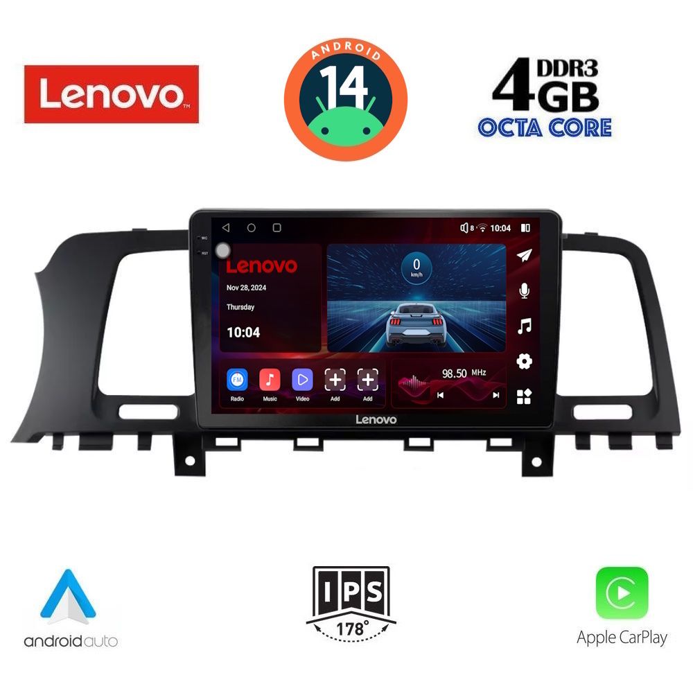 Βλησαρούλης Car Center - LENOVO SSV 8462_CPA (9inc) MULTIMEDIA TABLET for NISSAN MURANO mod. 2007-2014