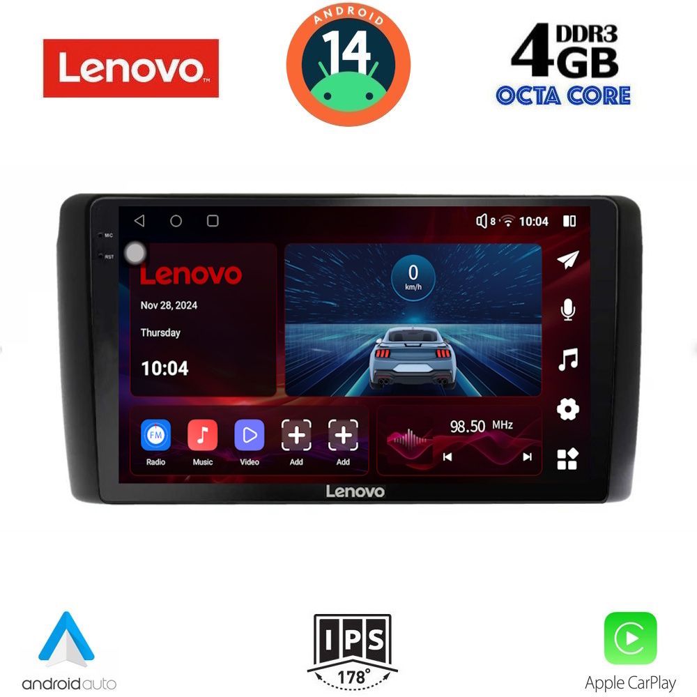 Βλησαρούλης Car Center - LENOVO SSV 8472_CPA (9inc) MULTIMEDIA TABLET for NISSAN LEAF mod. 2009-2017