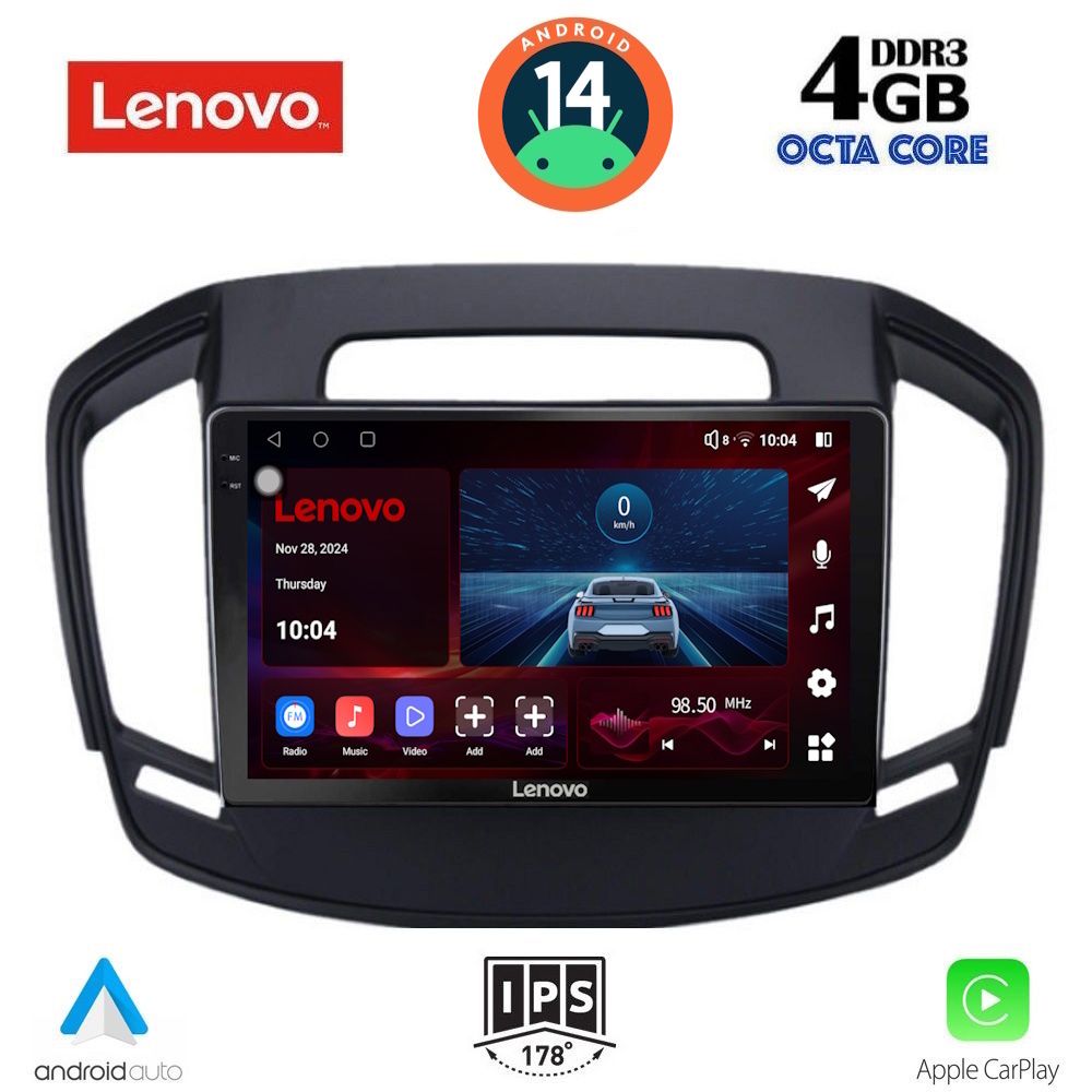 Βλησαρούλης Car Center - LENOVO SSV 8492_CPA (9inc) MULTIMEDIA TABLET for OPEL INSIGNIA  mod.2014-2017