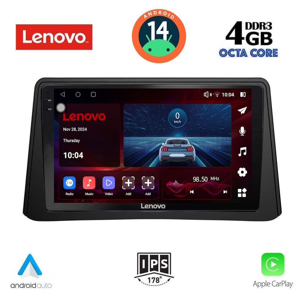 Βλησαρούλης Car Center - LENOVO SSV 8496_CPA (9inc) MULTIMEDIA TABLET for OPEL MOKKA mod. 2012-2015