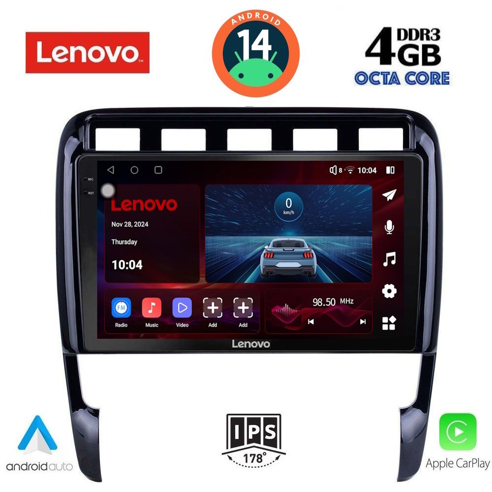 Βλησαρούλης Car Center - LENOVO SSV 8535_CPA (9inc) MULTIMEDIA TABLET for PORSCHE CAYENNE mod. 2002-2011