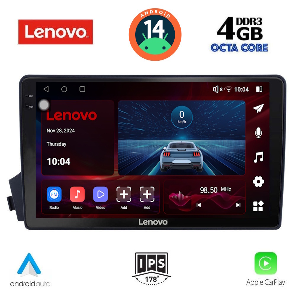 Βλησαρούλης Car Center - LENOVO SSV 8650_CPA (9inc) MULTIMEDIA TABLET for SSANGYANG ACTYON - KYRON mod. 2006-2015