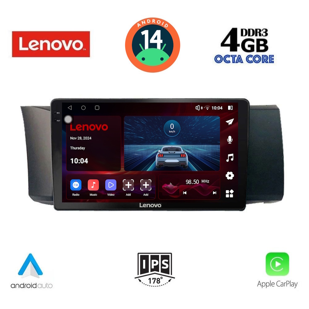 Βλησαρούλης Car Center - LENOVO SSV 8669_CPA (9inc) MULTIMEDIA TABLET for TOYOTA GT86 - SUBARU BRZ mod. 2012>
