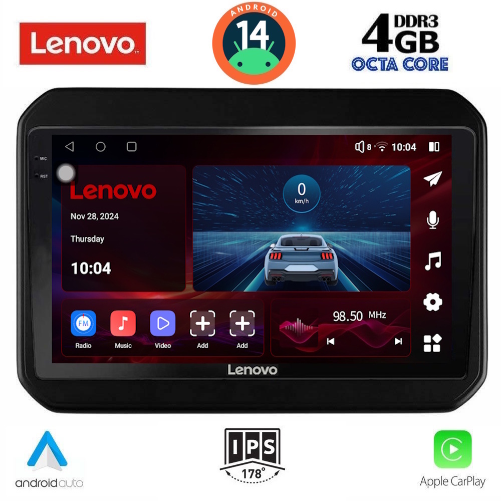 Βλησαρούλης Car Center - LENOVO SSV 8676_CPA (9inc) MULTIMEDIA TABLET for SUZUKI IGNIS mod. 2016>