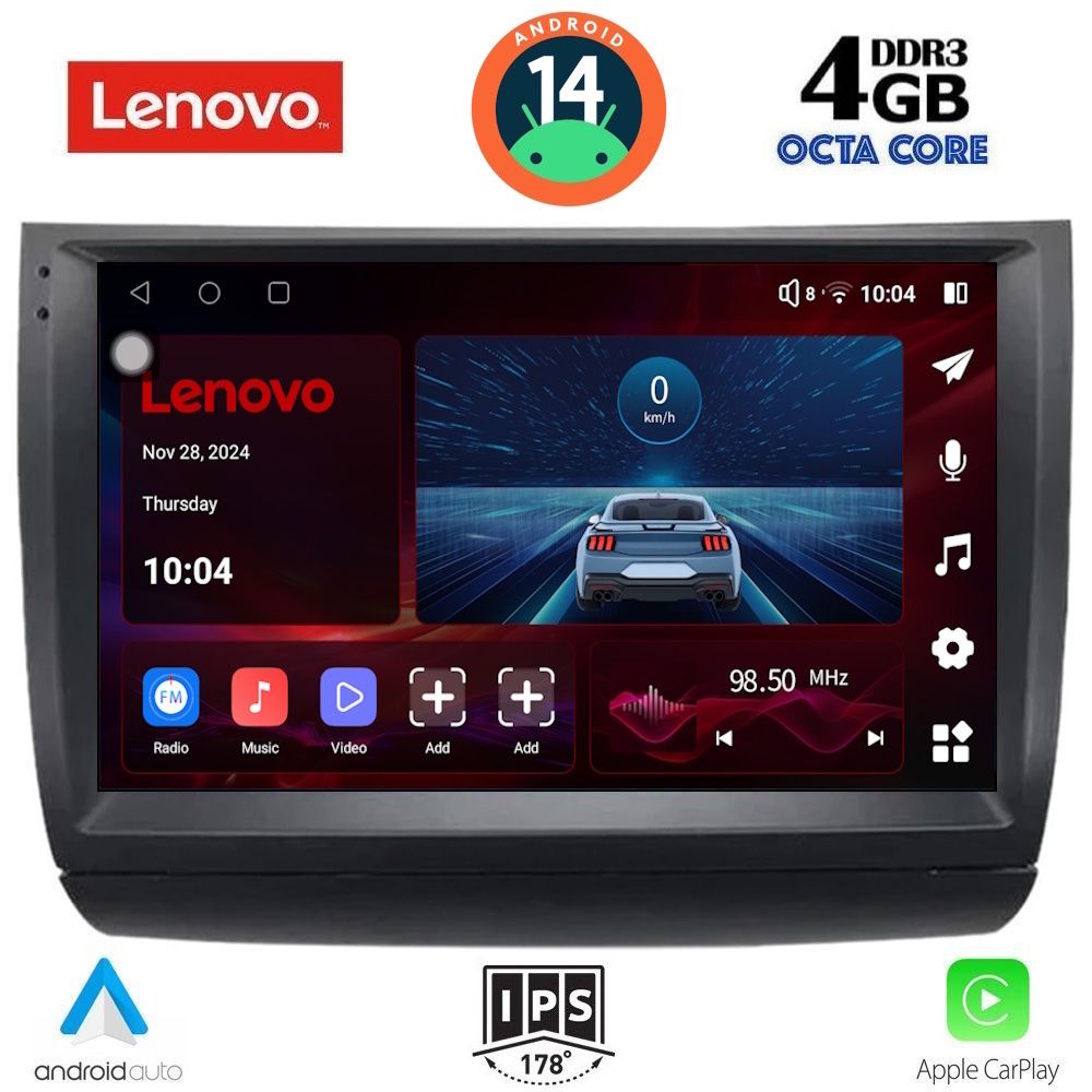 Βλησαρούλης Car Center - LENOVO SSV 8728_CPA (9inc) MULTIMEDIA TABLET for TOYOTA PRIUS mod. 2003-2009
