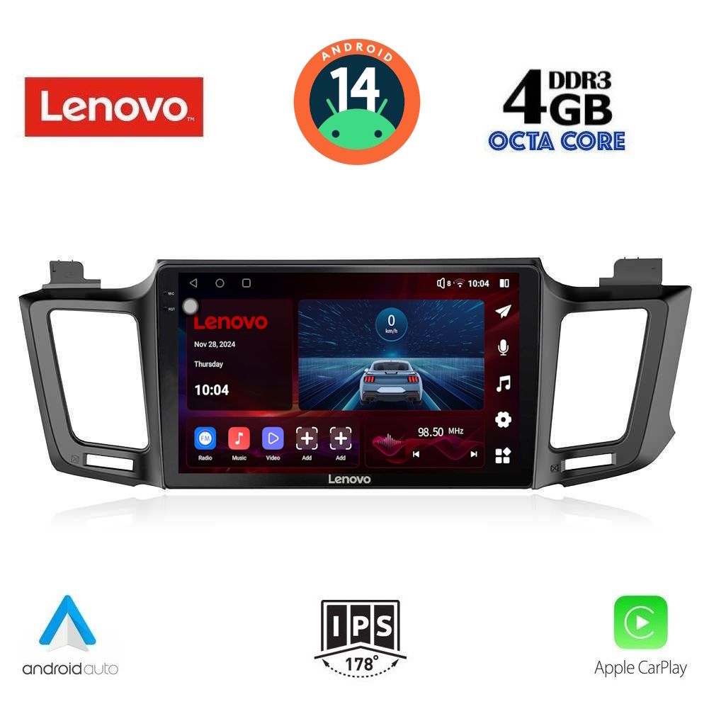 Βλησαρούλης Car Center - LENOVO SSV 8733_CPA (10inc) MULTIMEDIA TABLET for TOYOTA RAV 4 mod. 2013-2019