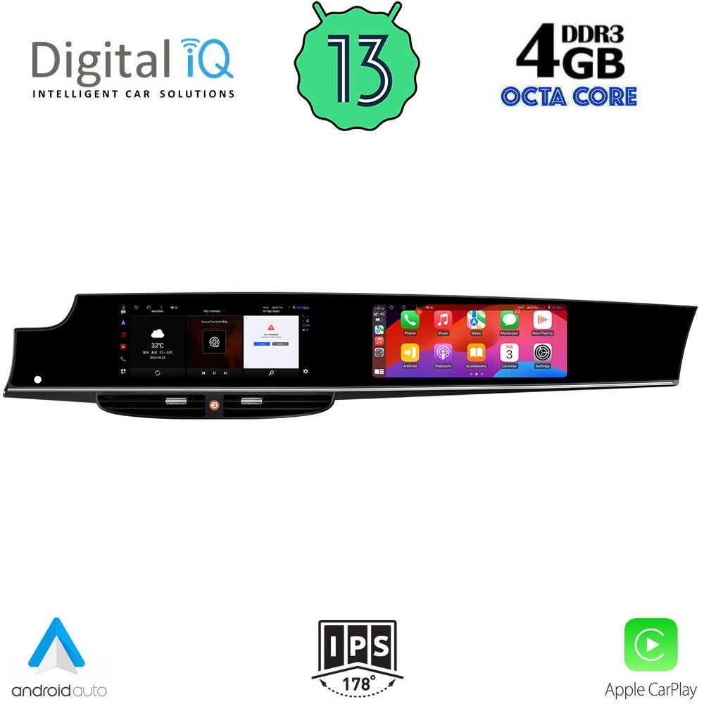Βλησαρούλης Car Center - DIGITAL IQ ZFG 633_CPA (12.3" + 11.4") (PCM 3.1) DUAL SCREEN MULTIMEDIA SYSTEM for PORSCHE PANAMERA mod. 2010-2016