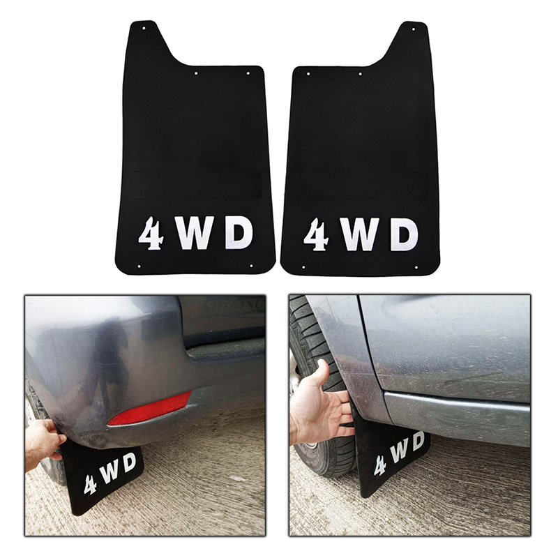 Βλησαρούλης Car Center - Λασπωτήρες 4X4 "4WD" Universal  26x44cm 20302 2 Τεμάχια