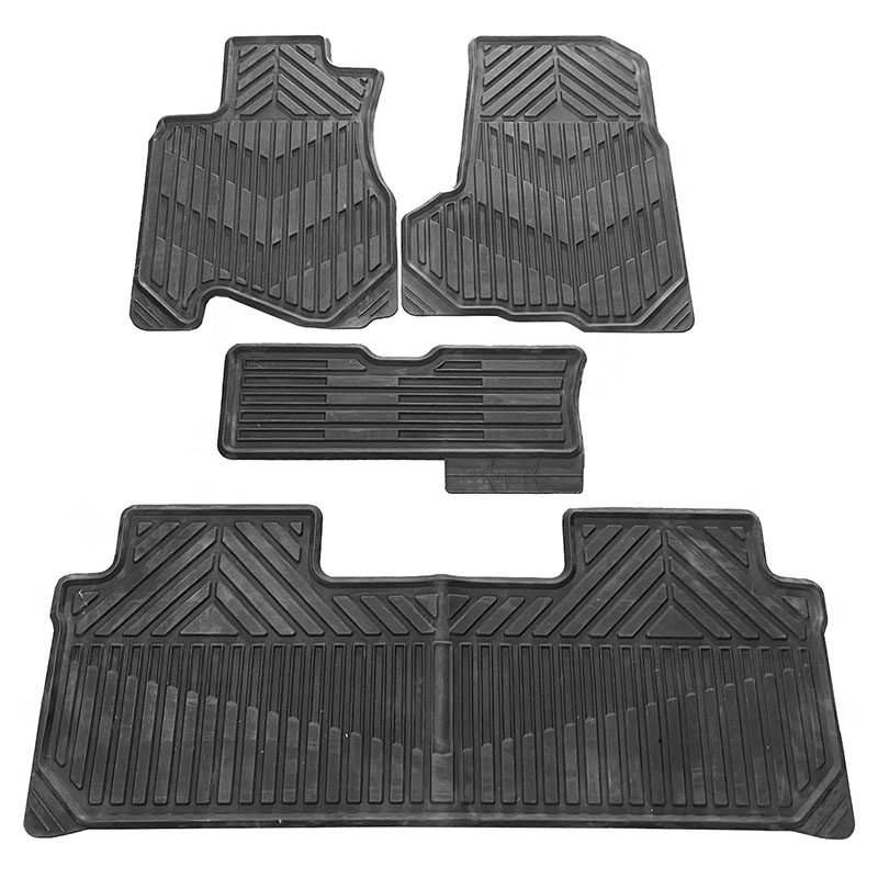 Βλησαρούλης Car Center - Πατάκια Σκαφάκια 3D Από Λάστιχο Για Honda CR-V 2 03-07 "Star Diamond" 4 Τεμάχια Μαύρα