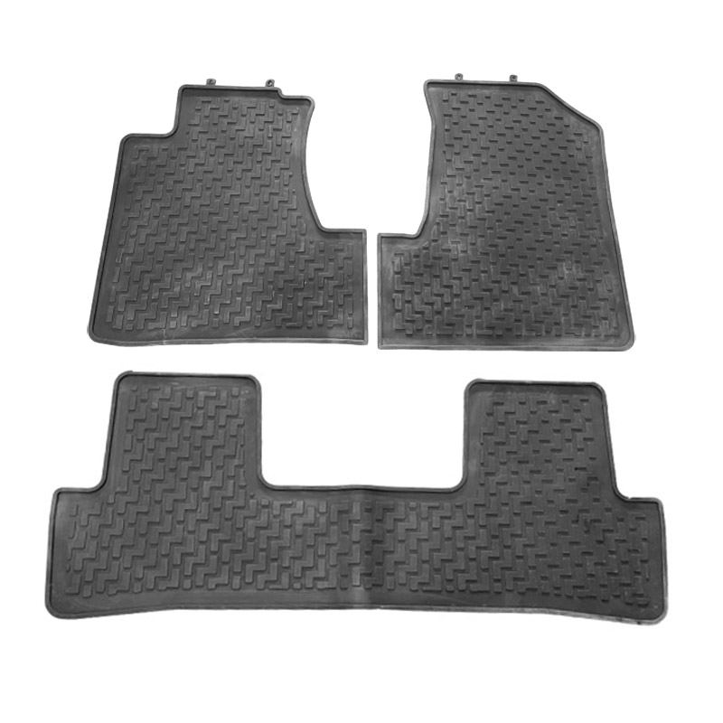 Βλησαρούλης Car Center - Πατάκια Σκαφάκια 3D Από Λάστιχο Για Honda CR-V 3 07-13 "Star Diamond" 3 Τεμάχια Μαύρα