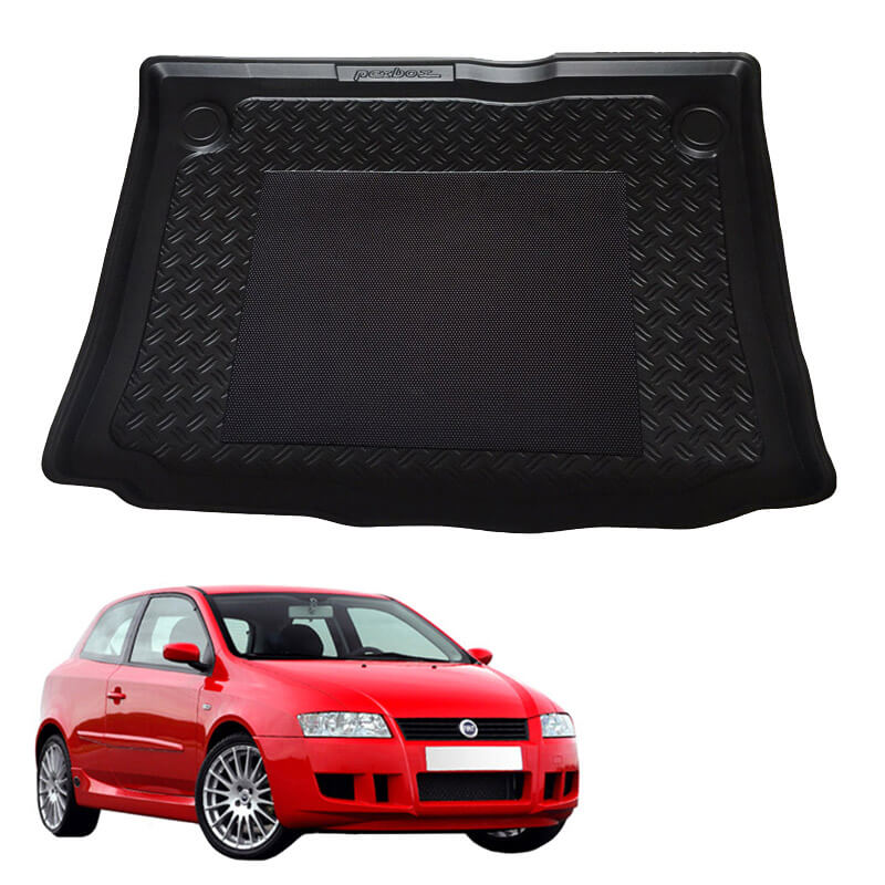 Βλησαρούλης Car Center - Πατάκι Πορτ-Παγκάζ 3D Σκαφάκι Για Fiat Stilo 01-07 3D Μαύρο 01-542 PEX