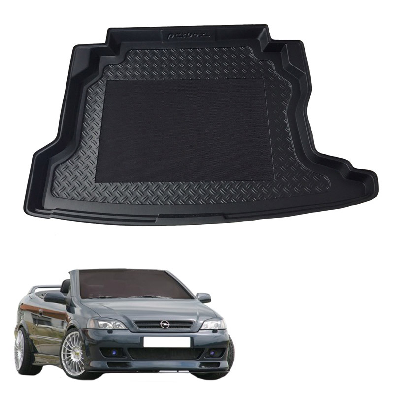 Βλησαρούλης Car Center - Πατάκι Πορτ-Παγκάζ 3D Σκαφάκι Για Opel Astra G 98-04 2D Coupe Μαύρο 01-265 PEX