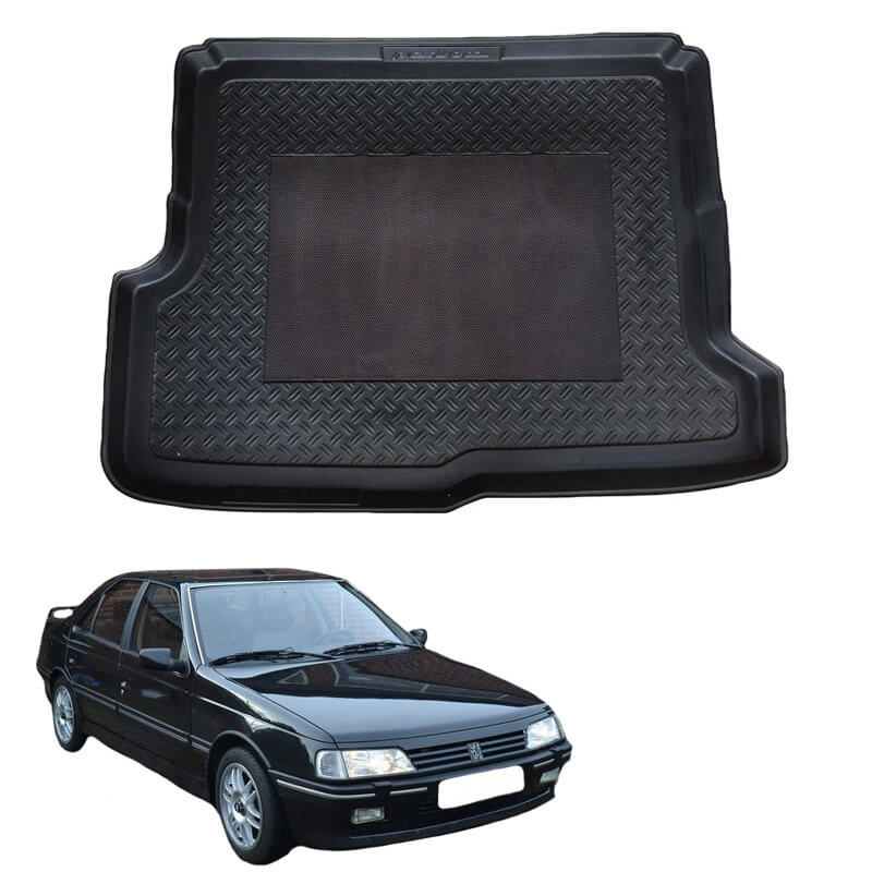 Βλησαρούλης Car Center - Πατάκι Πορτ-Παγκάζ 3D Σκαφάκι Για Peugeot 405 92-96 Μαύρο 01-1810A PEX