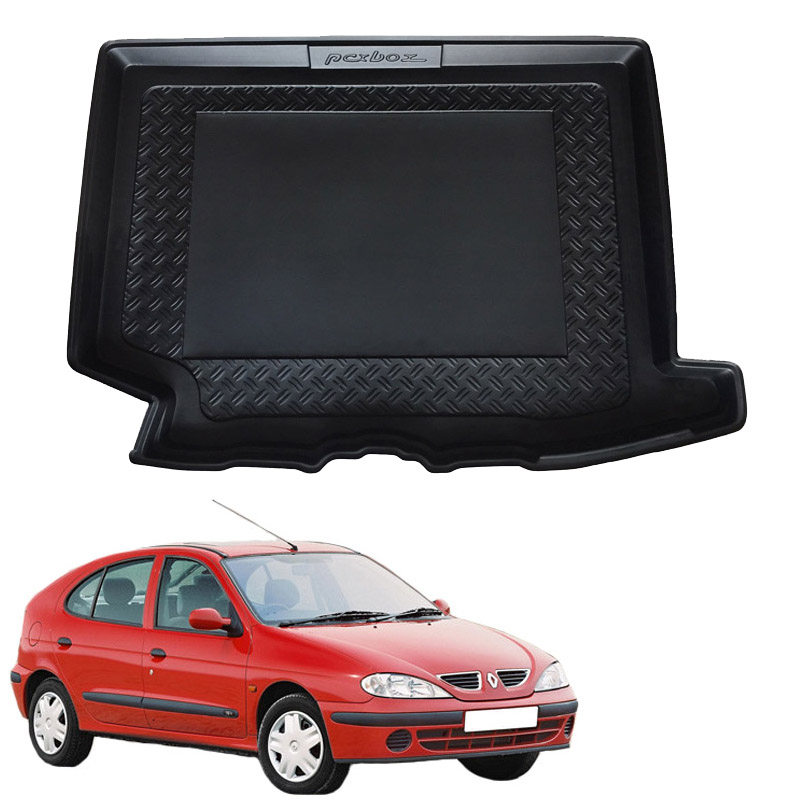 Βλησαρούλης Car Center - Πατάκι Πορτ-Παγκάζ 3D Σκαφάκι Για Renault Megane 96-03 Μαύρο 01-928B PEX