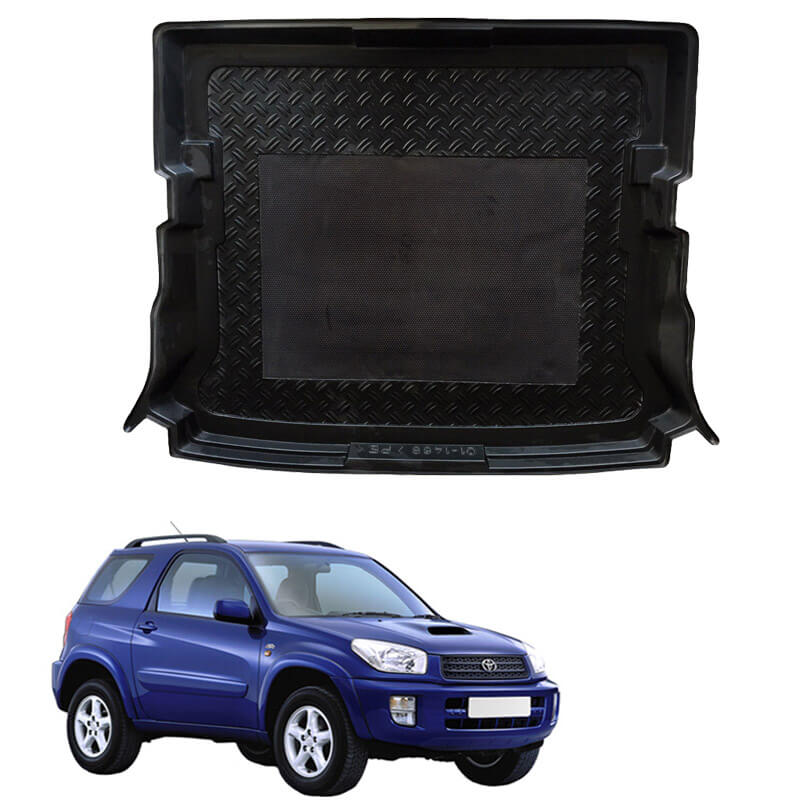 Βλησαρούλης Car Center - Πατάκι Πορτ-Παγκάζ 3D Σκαφάκι Για Toyota Rav4 00-06 Κοντό Μαύρο 01-1468 PEX