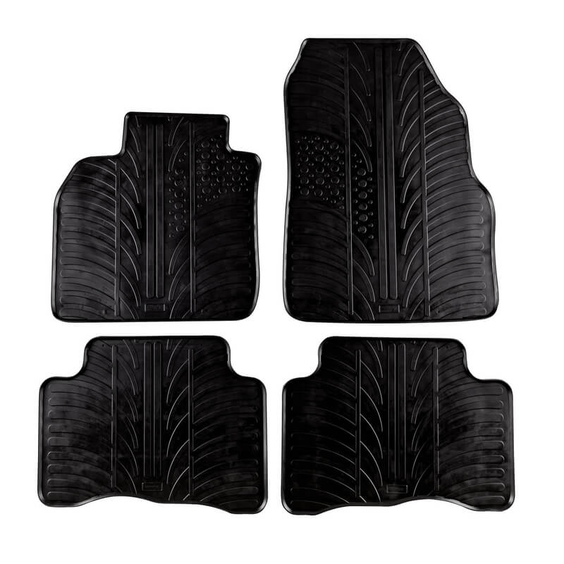 Βλησαρούλης Car Center - Πατάκια Αυτοκινήτου Gledring 0043 Renault Scenic 2003-2009 Μαύρο 4 Τεμάχια