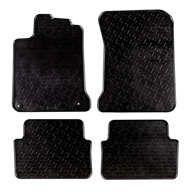 Βλησαρούλης Car Center - Πατάκια Αυτοκινήτου Gledring 0044 Renault Laguna III 2007- Μαύρο 4 Τεμάχια